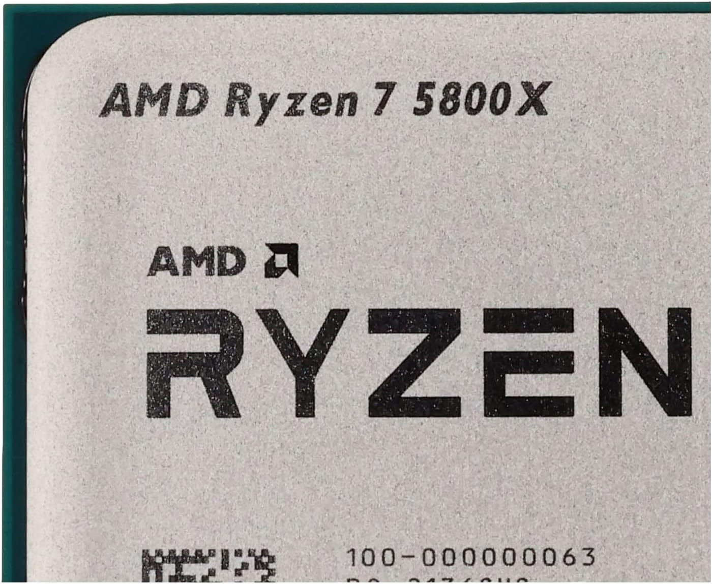 AMD Ryzen 7 5800X — Processeur 8 cœurs / 16 threads, socket AM4, jusqu'à 4,7 GHz