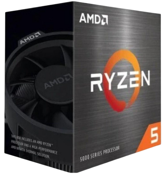 AMD Ryzen 5 5600X — Processeur 6 cœurs / 12 threads, socket AM4, jusqu'à 4,6 GHz