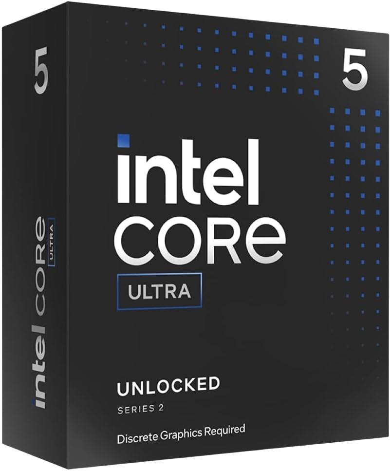 Intel® Core™ Ultra 5 245KF — Processeur pour PC de Bureau, 14 cœurs jusqu'à 5,2 GHz — Arrow Lake