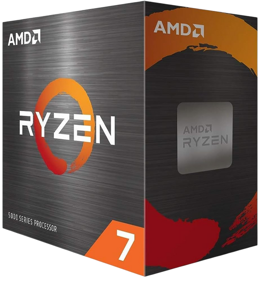 AMD Ryzen 7 5800X — Processeur 8 cœurs / 16 threads, socket AM4, jusqu'à 4,7 GHz