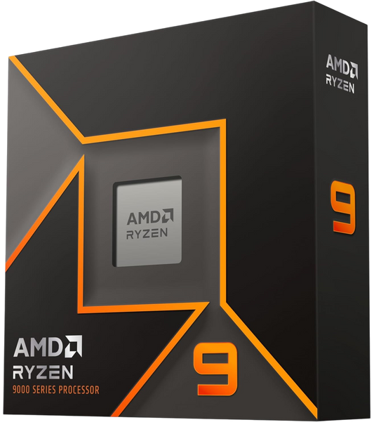 AMD Ryzen 9 9900X — Processeur 12 cœurs / 24 threads, socket AM5, jusqu'à 5,6 GHz