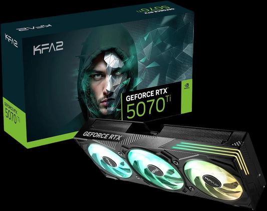 KFA2 GeForce RTX 5070 Ti EX Gamer 1-Click OC 16G