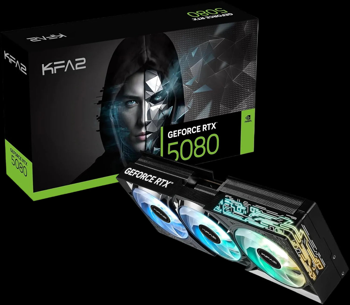 KFA2 GeForce RTX 5080 EX Gamer 1-Click OC 16G
