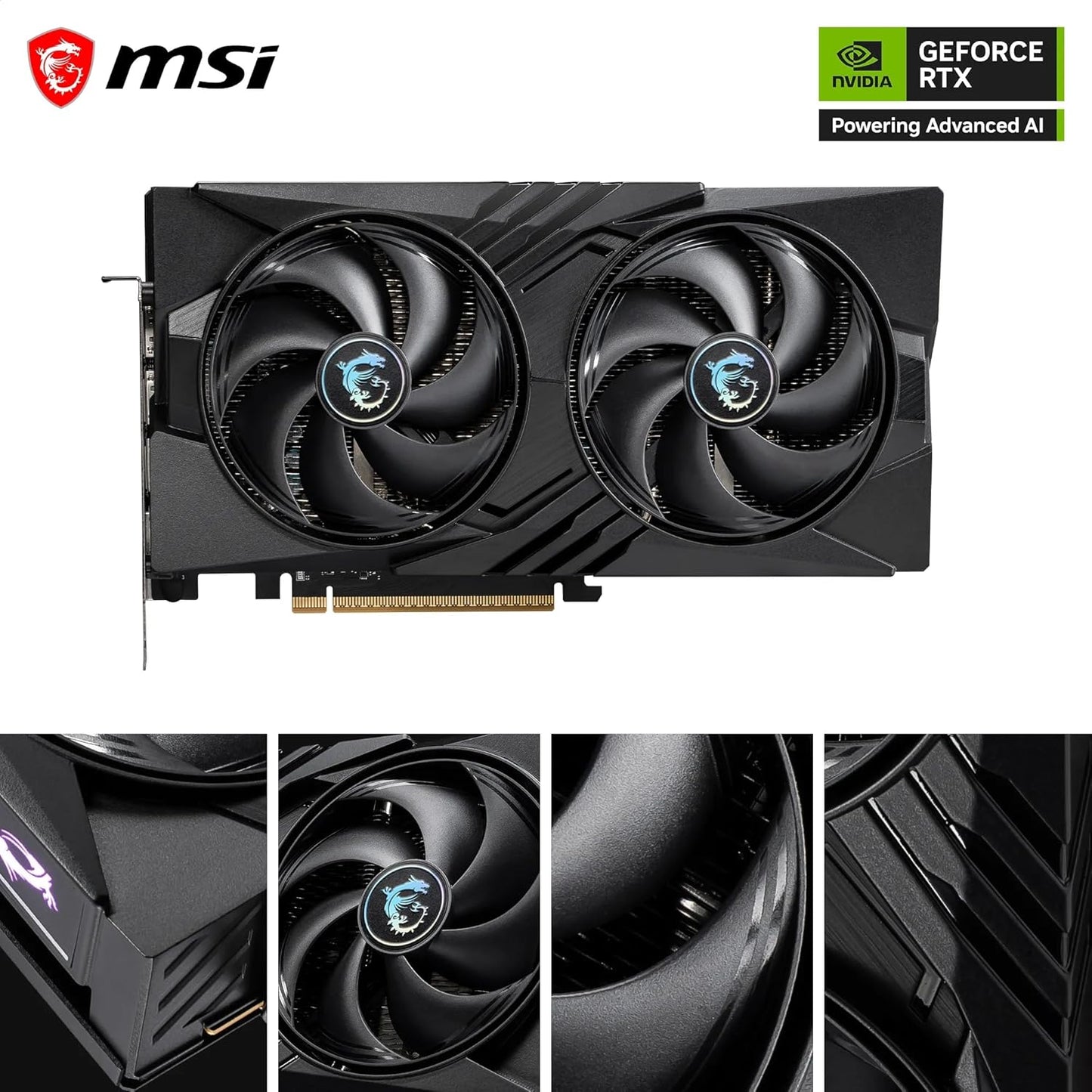 MSI NVIDIA GeForce RTX 5060 8G Gaming OC — 8GB GDDR7 Graphics Card