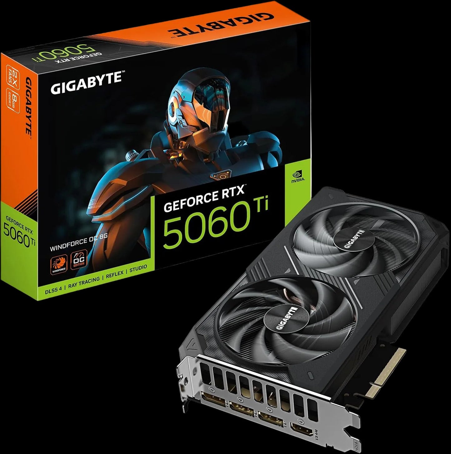 GIGABYTE GeForce RTX 5060 Ti WINDFORCE OC 8G